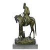 Image 3 : Man on Horseback Bronze Sculpture