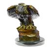 Image 1 : Bald Eagle Bronze on Marble Base Statue
