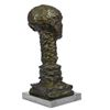 Image 4 : Abstract Male Bust Bronze Statue