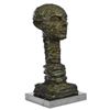 Image 5 : Abstract Male Bust Bronze Statue