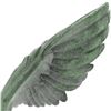 Image 4 : American Eagle Green Patina with Spread Wings Bronze Statue