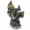Image 2 : Lazy Chinese Panda Wildlife Creature Bronze Sculpture