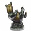Image 3 : Lazy Chinese Panda Wildlife Creature Bronze Sculpture