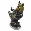 Image 5 : Lazy Chinese Panda Wildlife Creature Bronze Sculpture