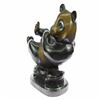 Image 9 : Lazy Chinese Panda Wildlife Creature Bronze Sculpture