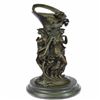Image 5 : Three Nymph Surround a Bronze Vase Sculpture