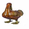 Image 9 : Standing Duck Brass Cold Painted Bird Sculpture