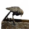 Image 5 : Love Bird Planter Bronze Statue