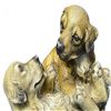Image 2 : Two Puppy Labrador Playing Bronze Sculpture