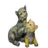 Image 7 : Old Cat Bronze Figurine