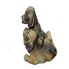 Image 5 : Multi Color Vienna Two Labrador Dogs Bronze Sculpture