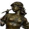 Image 1 : Fairy With Birds Bronze Statue
