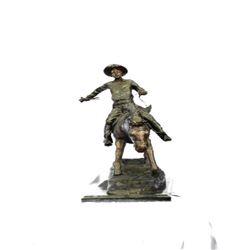 The Arizona Cowboy Bronze Sculpture