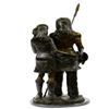Image 6 : Native American Indian Woman and Her Man Bronze Figurine