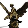Image 2 : Bronze La Sirene Sculpture on Marble Base Statue