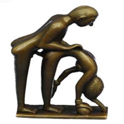 Penetration Sexual Bronze Sculpture