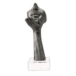 The Blowing Kiss Homage Cold Cast Bronze Sculpture