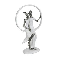 Couple Holding Hands Romantic Cold Cast Bronze Sculpture