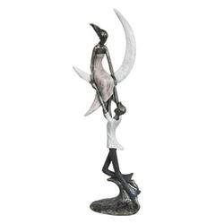 Couple Dancing Cold Cast Bronze Sculpture