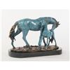 Image 4 : Arabian Show Horse Bronze Statue on Marble Base Sculpture