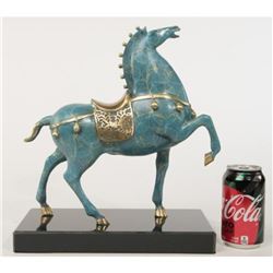 Bronze Copper Lucky Tang Horse Animal Edition Sculpture
