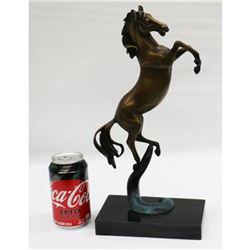 Hot Cast Collectible Arabian Racing Horse Bronze Sculpture