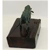 Image 7 : Bronze Abstract Bronze Bull Horns Statue Figurine