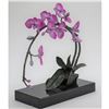 Image 2 : Orchid Bronze Sculpture