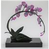 Image 5 : Orchid Bronze Sculpture