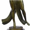 Image 3 : Belly Dancer Bronze Figurine on Marble Base Sculpture