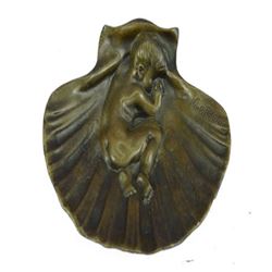 Naked Boy Ashtray Bronze Sculpture
