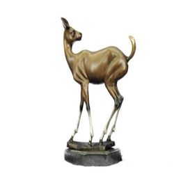 Vienna Deer Bronze Statue