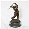 Image 1 : Golf Player Bronze Sculpture