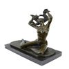 Image 9 : Nude Free Girl Bronze Sculpture