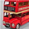 Image 4 : Vintage 1905 RED London Double Bus Model for Decoration