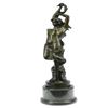 Image 1 : Nude Nymph Bronze Sculpture
