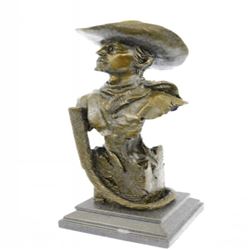 Buffalo Bill Old West Cowboy Bronze Sculpture