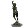 Image 8 : Nude Bronze Sculpture on Marble Base Statue