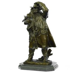 Western Cowboy Bronze Sculpture