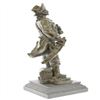 Image 2 : Pirate With Jewelry Chest and Sword Bronze Sculpture