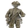 Image 6 : Pirate With Jewelry Chest and Sword Bronze Sculpture