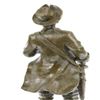 Image 8 : Pirate With Jewelry Chest and Sword Bronze Sculpture