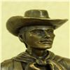 Image 2 : Cowboy With Rope Bronze Sculpture