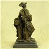 Image 4 : Cowboy With Rope Bronze Sculpture