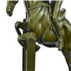 Image 8 : Female Jockey Jumps Bronze Sculpture