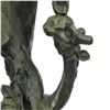 Image 7 : African Giraffe With Cub Bust Bronze Sculpture