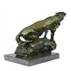 Image 4 : Stallion Horse on Rock Bronze Statue