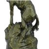 Image 8 : Stallion Horse on Rock Bronze Statue