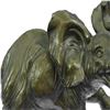 Image 7 : African Elephant Bronze Sculpture