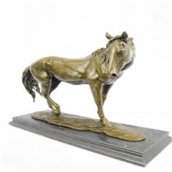 Racing Horse Trophy Bronze Statue
